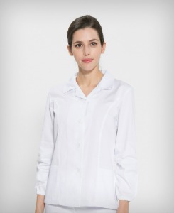 TC20수 쿨스판 여성 위생복 셔츠 제작은 티팜